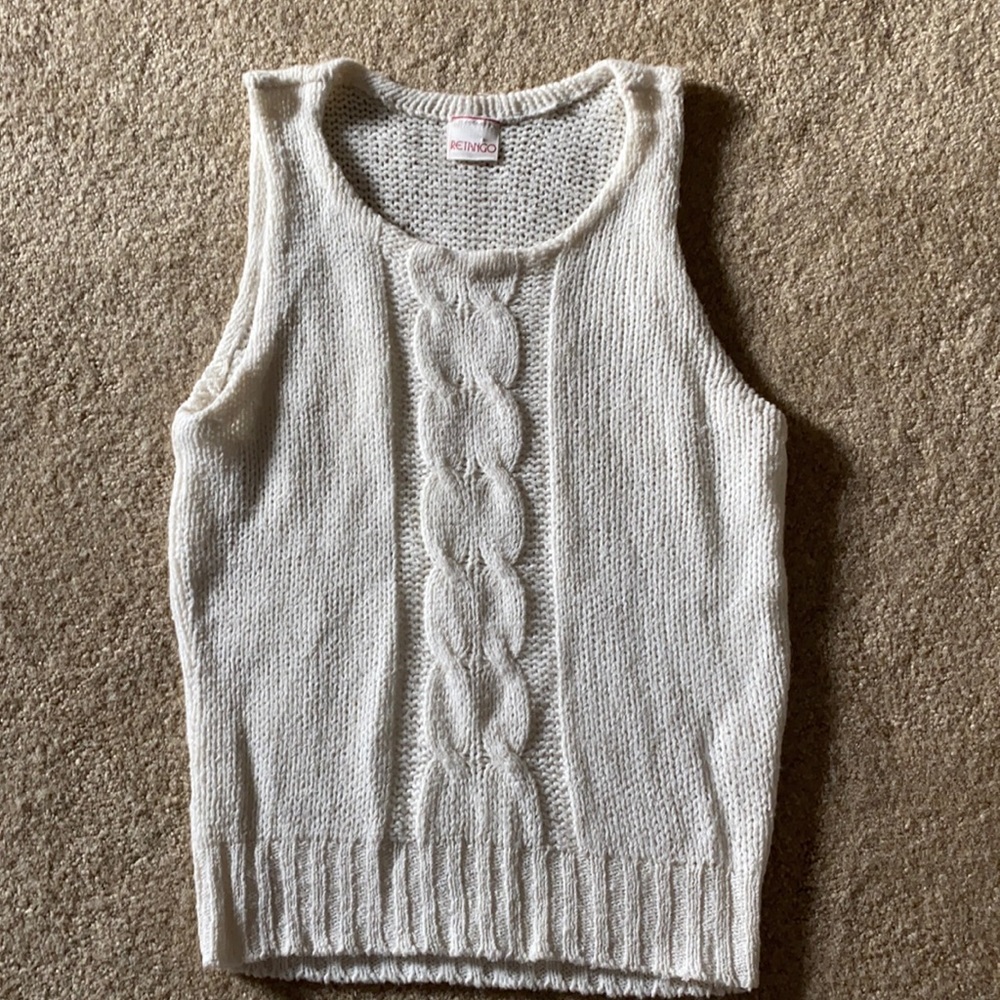 Vintage Sweater Vest. Brand is Retango.